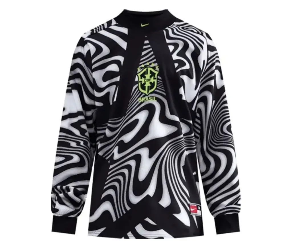 Áo Nike Brazil Hollywood Keeper Jersey 'Black' IO0795-010