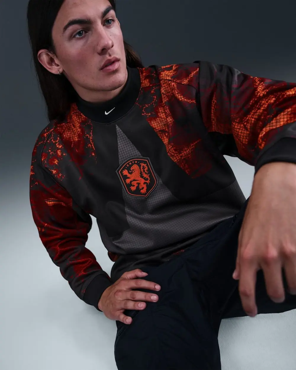 Áo Nike Netherlands Authentic Goalkeeper Jersey IO0785-010 - Ảnh 3