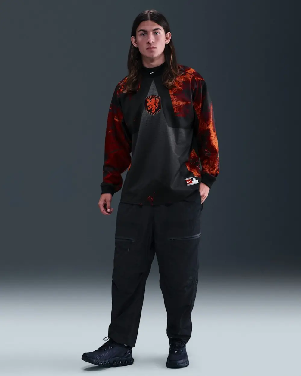 Alternative view of Áo Nike Netherlands Authentic Goalkeeper Jersey IO0785-010