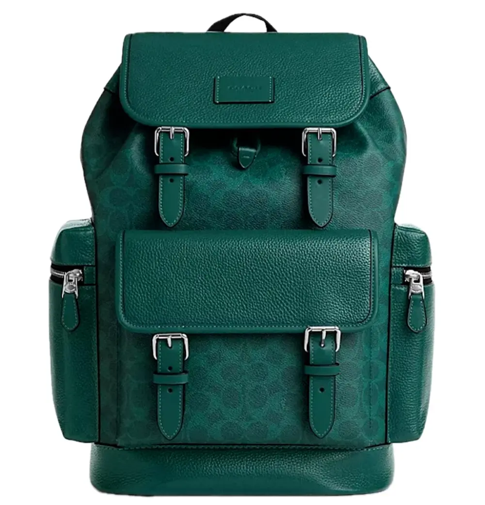 Balo Coach Sprint Colorblock Signature 'Green' CBI12-SVE0