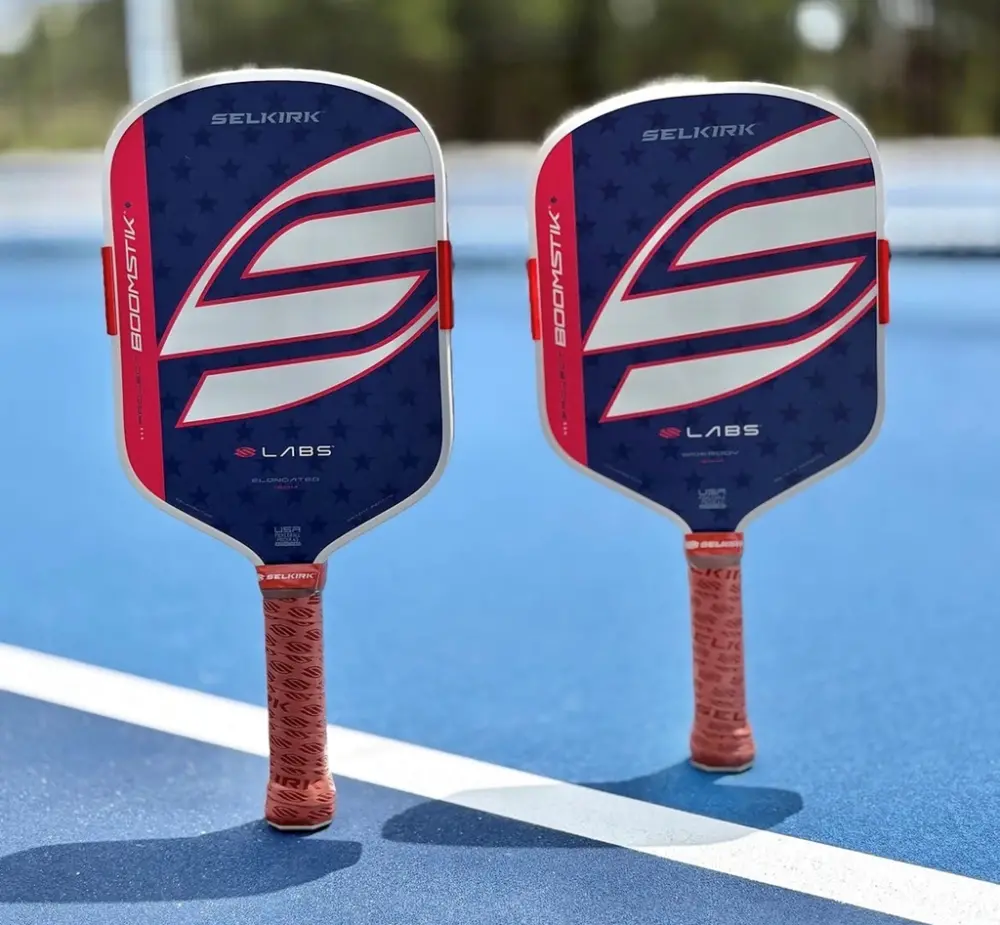 Vợt Pickleball Selkirk LABS Boomstik The 1776 Elongated 16mm - Ảnh 4