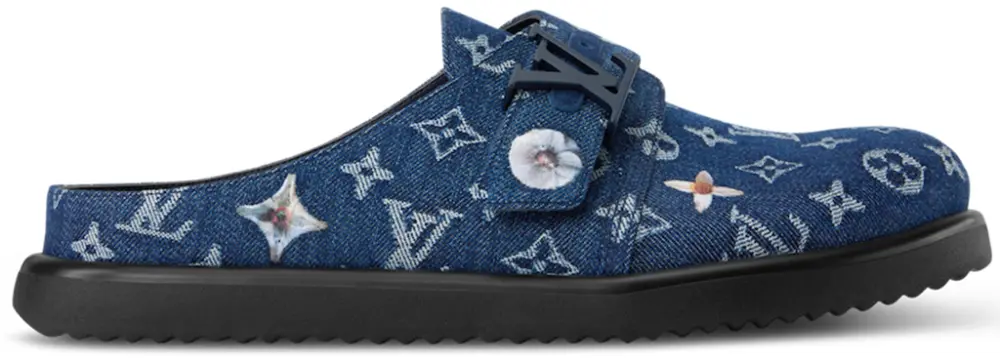 Dép Louis Vuitton LV Easy Mules 'Blue' 1AJRXS