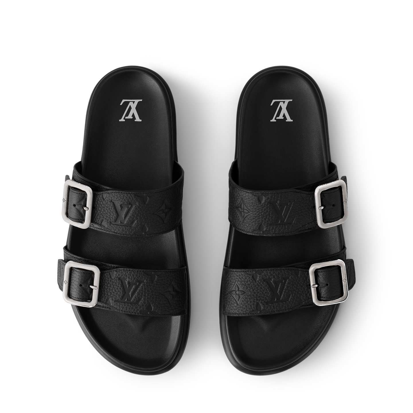 Alternative view of Dép Louis Vuitton LV Venice Mules 'Black' 1AJVDY