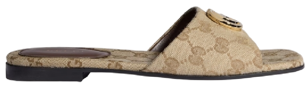 Dép Gucci Sandal Double G 'Sand' 870701-FAFUW-9611