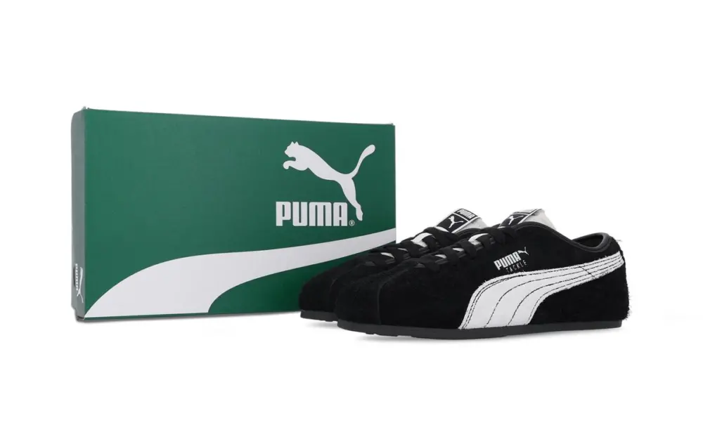 Giày Puma Tackle Heritage ‘Black’ 408780-02 - Ảnh 5