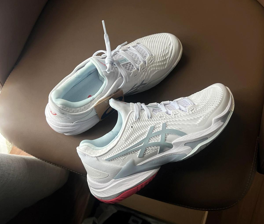 Giày Asics Court FF 3 'White Sky' 1042A220-107 - Ảnh 4