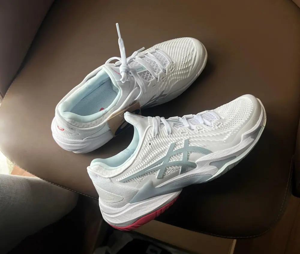 Giày Asics Court FF 3 'White Sky' 1042A220-107 - Ảnh 4