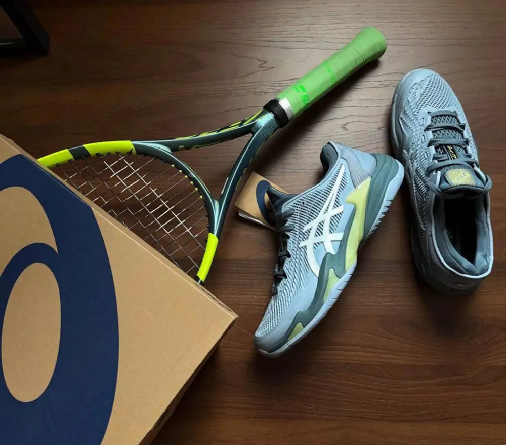 Giày Asics COURT FF 3 'GREY BLUE' 1041A370-404 - Ảnh 5