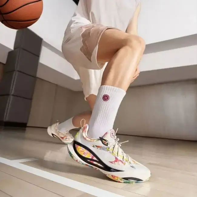 Giày Li-Ning DLO 2 ‘White’ ABPW013-1 - Ảnh 3