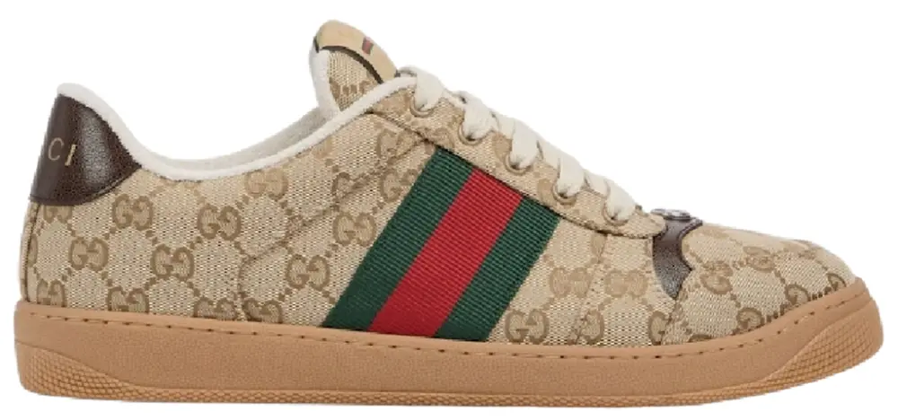 Giày Gucci Screener Sneaker 'Sand' 865046-FAFYV-9649