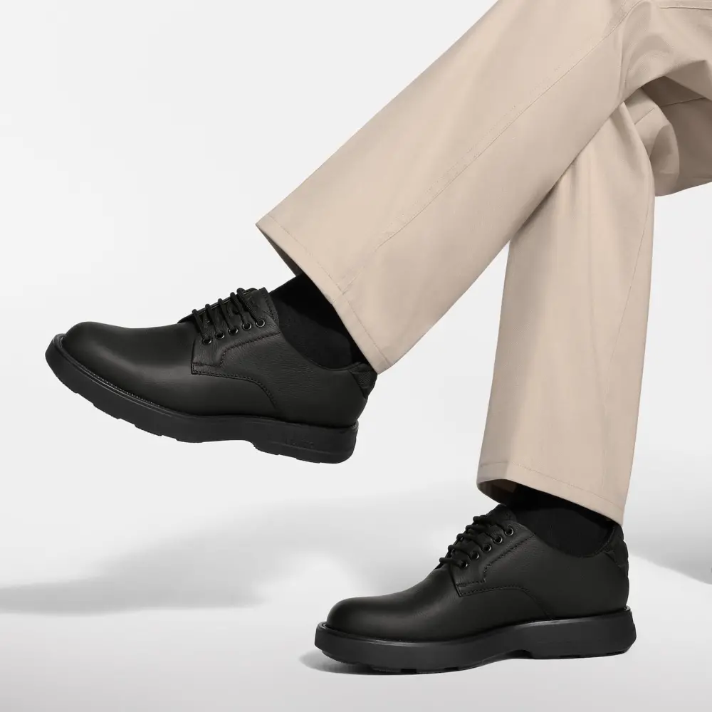 Giày Louis Vuitton Bastille Derbies 'Black' 1AJJNG - Ảnh 5