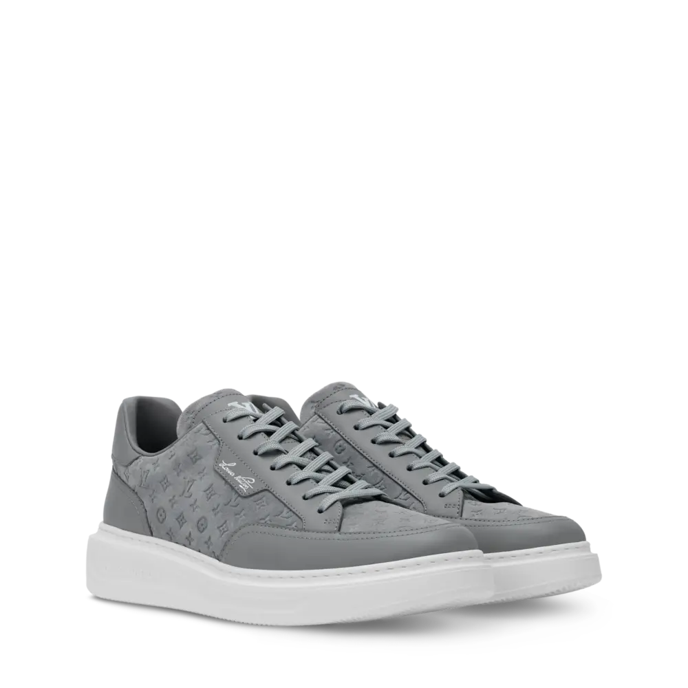 Giày Louis Vuitton Beverly Hills Trainers 'Grey' 1AKBSE - Ảnh 2
