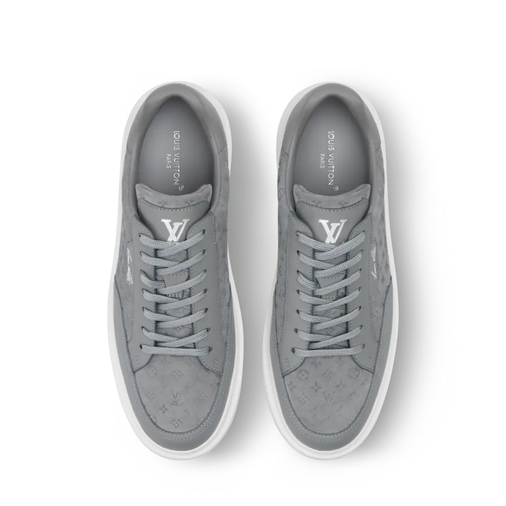 Giày Louis Vuitton Beverly Hills Trainers 'Grey' 1AKBSE - Ảnh 3