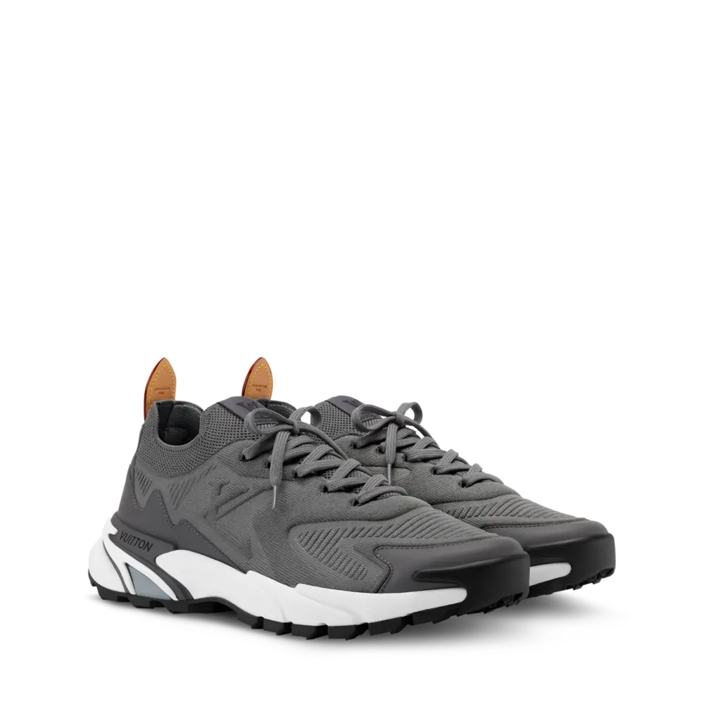 Giày Louis Vuitton LV Runner Tatic Trainers 'Grey' 1AILJC - Ảnh 4