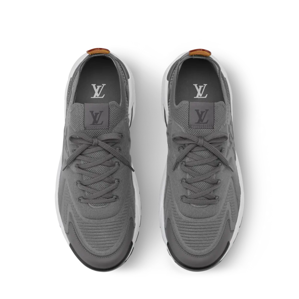 Giày Louis Vuitton LV Runner Tatic Trainers 'Grey' 1AILJC - Ảnh 5