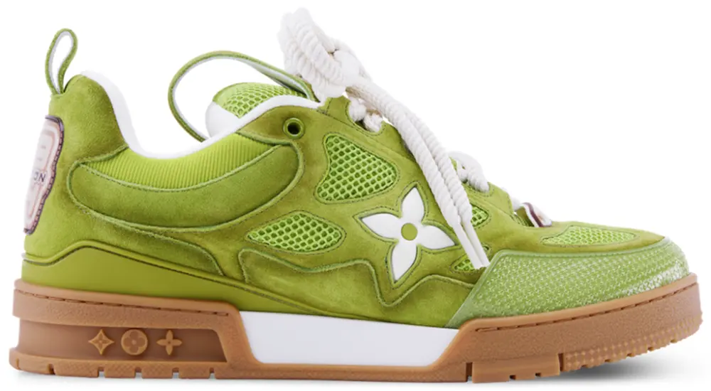 Giày Louis Vuitton LV Skate Trainers 'Green' 1AJWAP