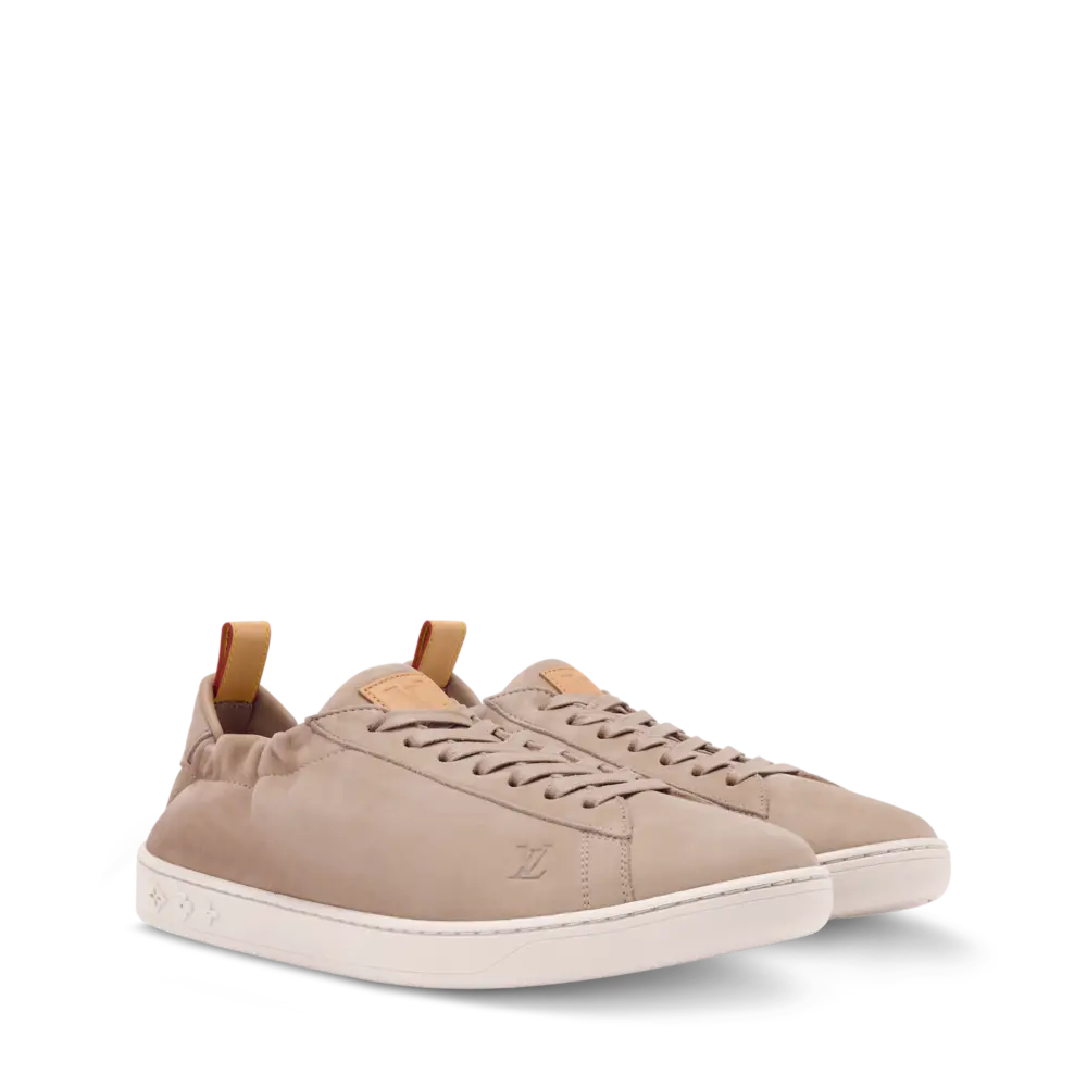 Giày Louis Vuitton LV Soft Trainers 'Beige' 1AJQKA - Ảnh 4