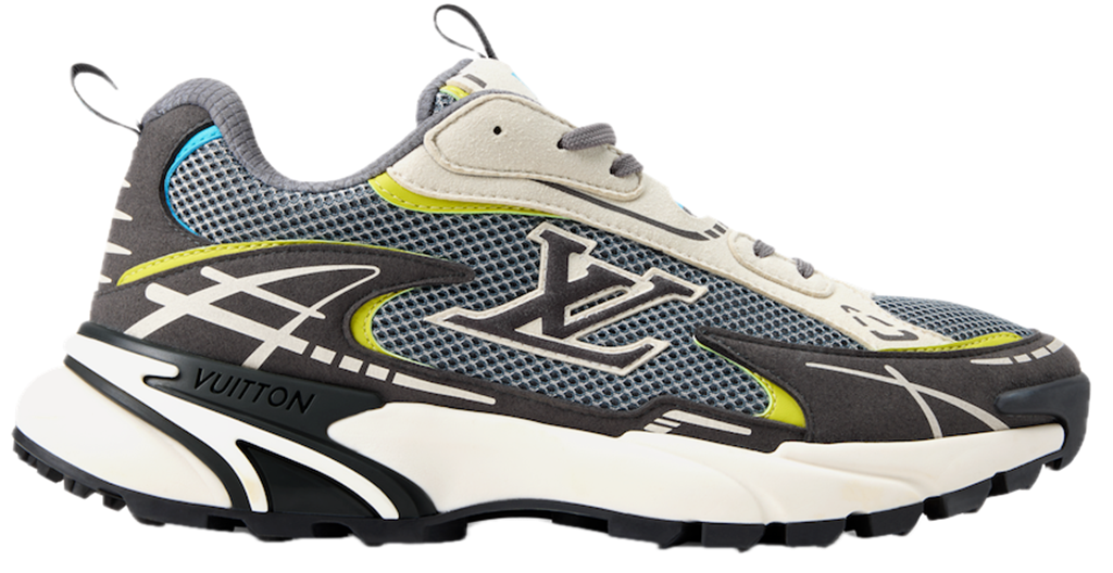 Giày Louis Vuitton LV Tatic Runner Trainers 'Anthracite' 1AKC43