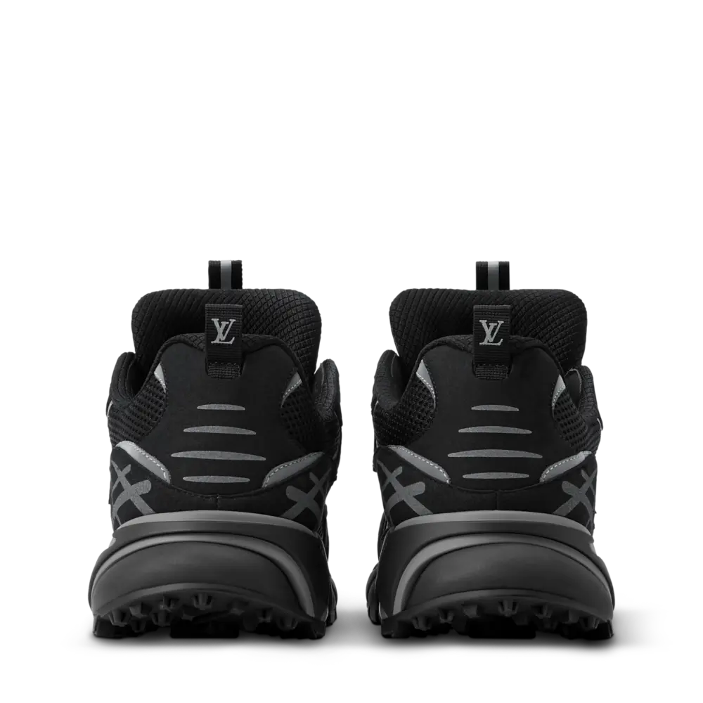 Giày Louis Vuitton LV Tatic Runner Trainers 'Black' 1AKC3K - Ảnh 3