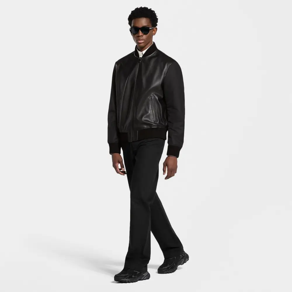Giày Louis Vuitton LV Tatic Runner Trainers 'Black' 1AKC3L - Ảnh 3