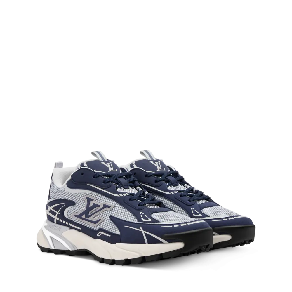 Alternative view of Giày Louis Vuitton LV Tatic Runner Trainers 'Blue' 1AKC4L