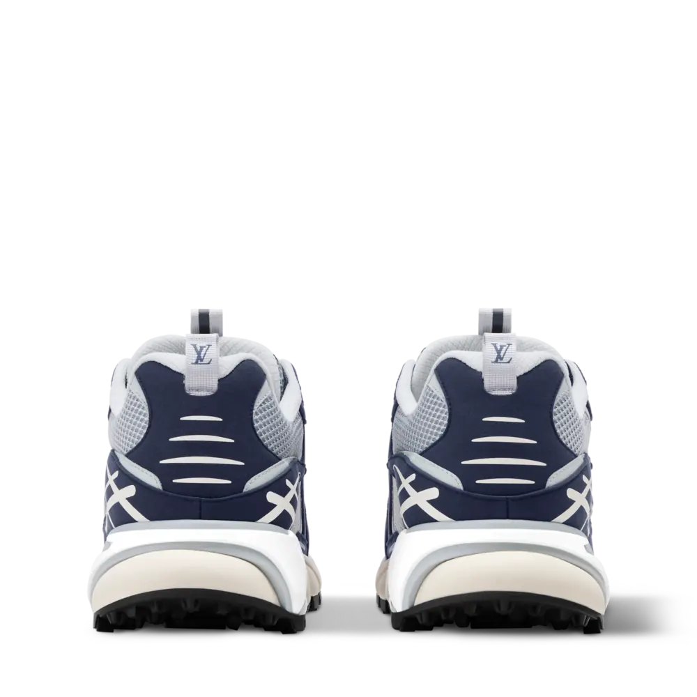 Giày Louis Vuitton LV Tatic Runner Trainers 'Blue' 1AKC4L - Ảnh 4