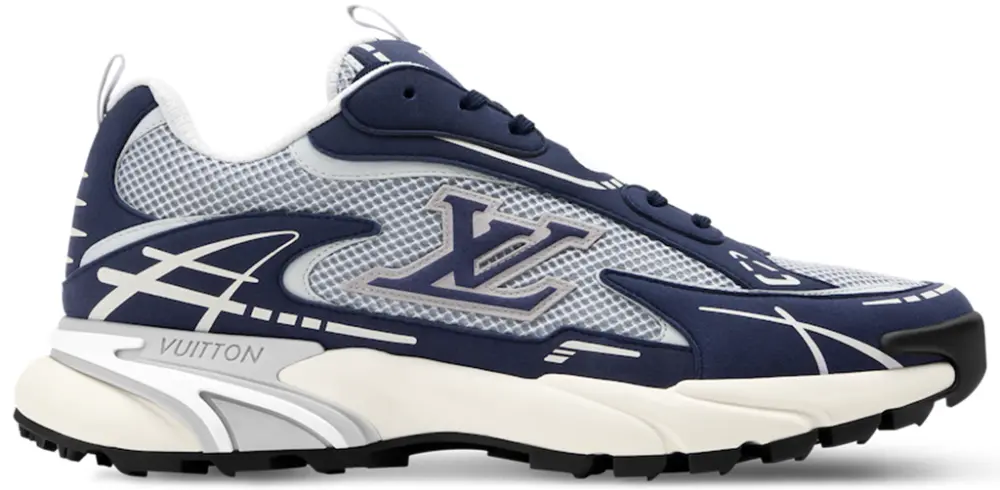Giày Louis Vuitton LV Tatic Runner Trainers 'Blue' 1AKC4L