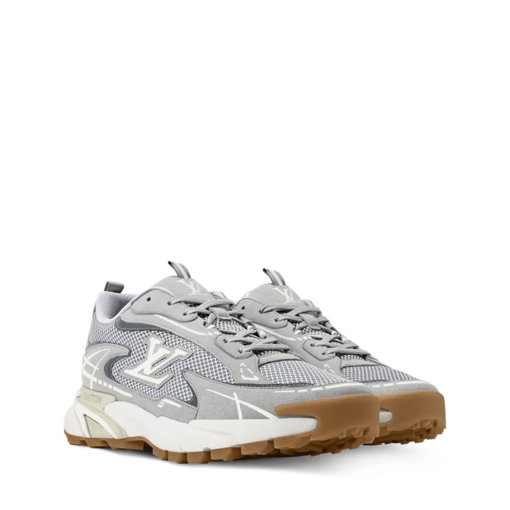 Alternative view of Giày Louis Vuitton LV Tatic Runner Trainers 'Grey' 1AKC53