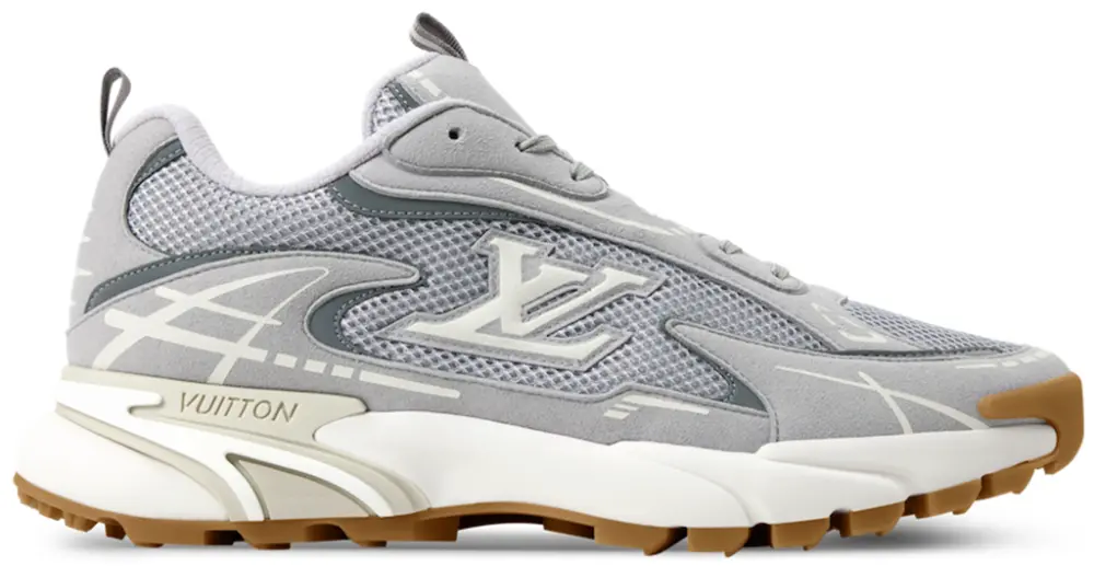 Giày Louis Vuitton LV Tatic Runner Trainers 'Grey' 1AKC53