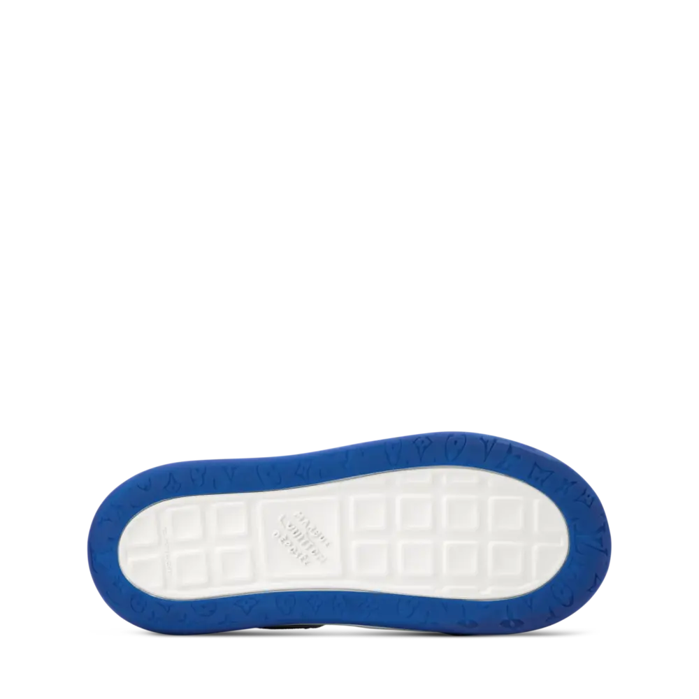Giày Louis Vuitton LV Tilted Trainers 'Blue' 1AJVSR - Ảnh 7