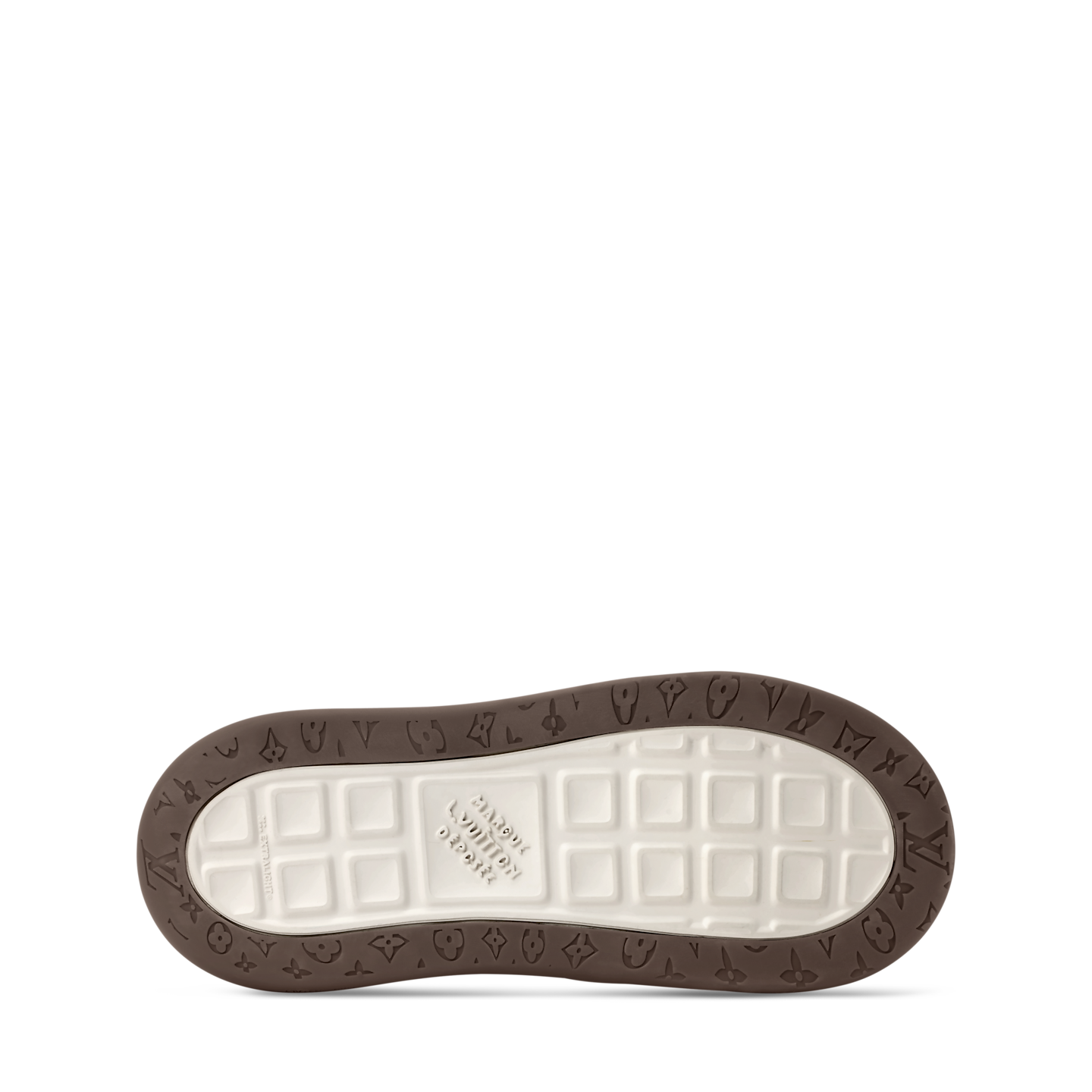 Alternative view of Giày Louis Vuitton LV Tilted Trainers 'Brown' 1AJW90