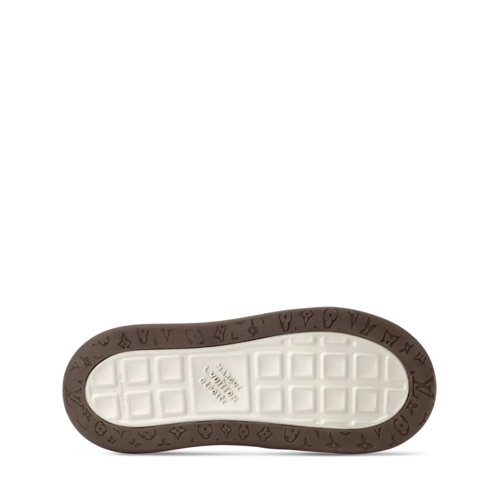 Alternative view of Giày Louis Vuitton LV Tilted Trainers 'Brown' 1AJW90