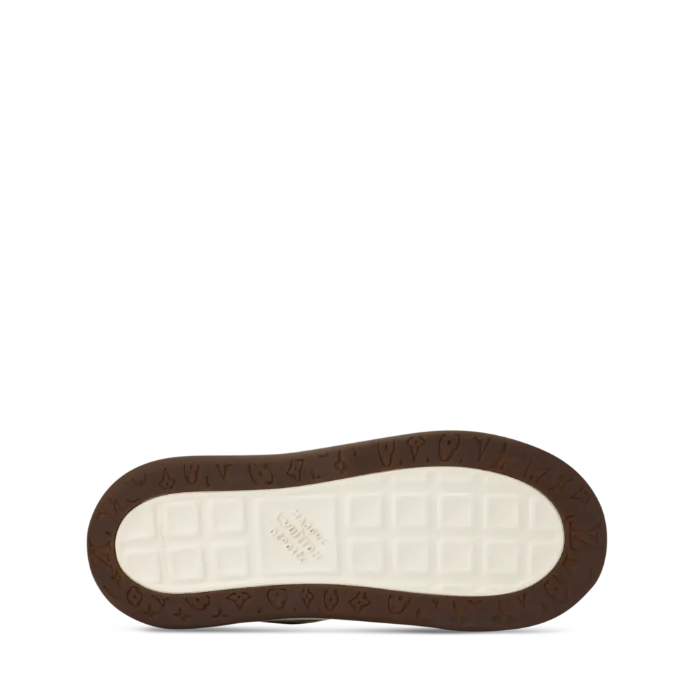 Giày Louis Vuitton LV Tilted Trainers 'Yellow' 1AJRZQ - Ảnh 4