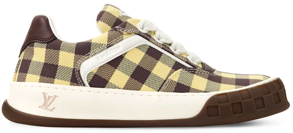 Giày Louis Vuitton LV Tilted Trainers 'Yellow' 1AJRZQ