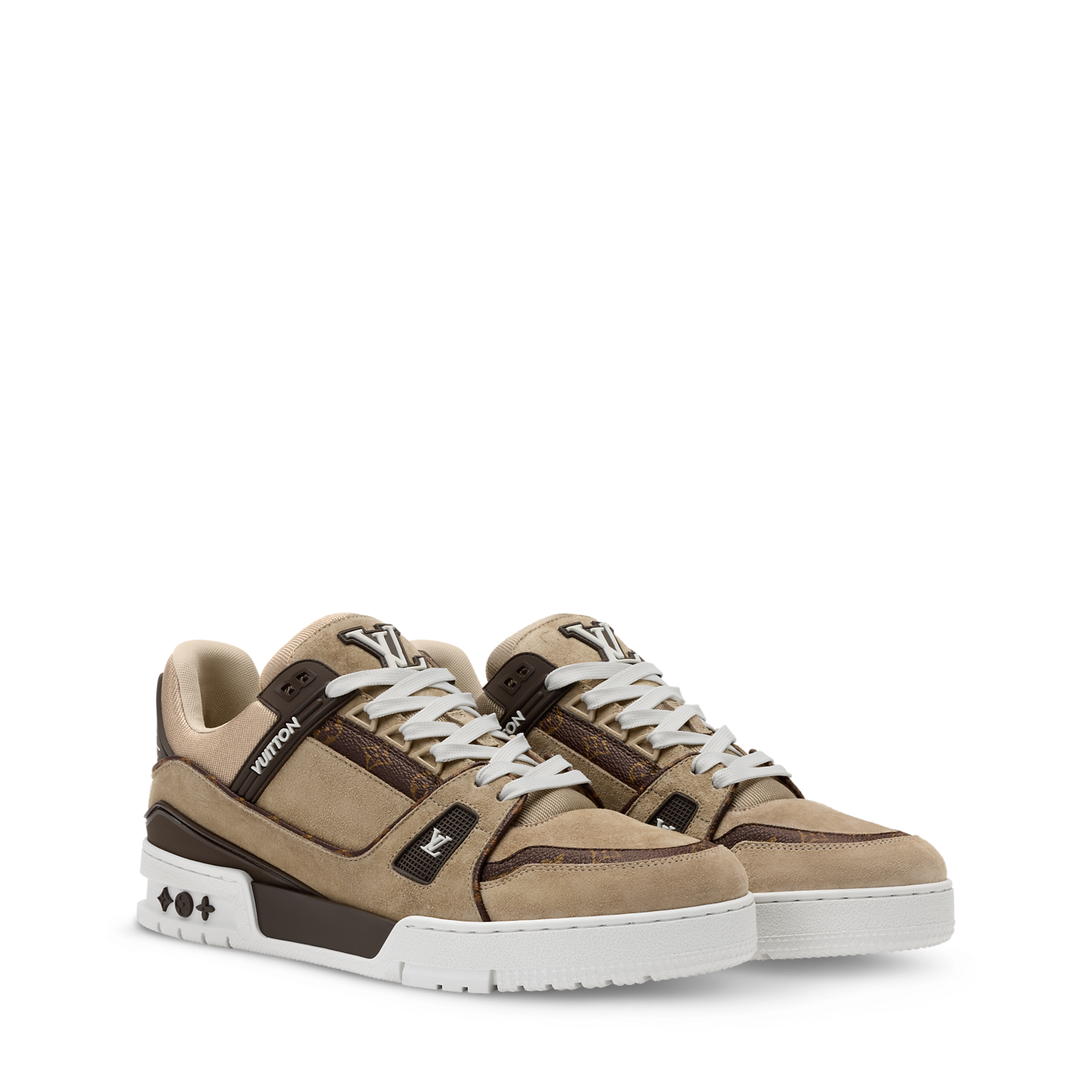 Alternative view of Giày Louis Vuitton LV Trainer 'Beige' 1AKB6S