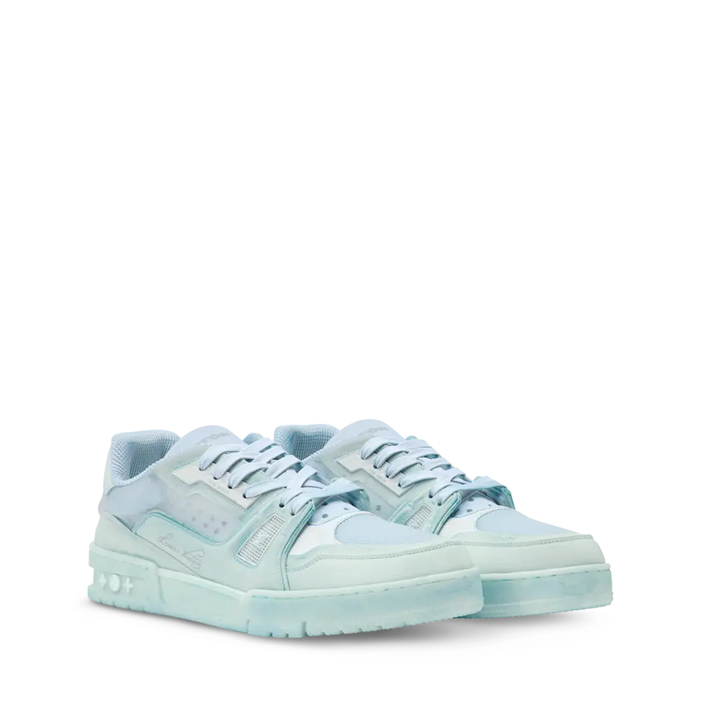 Alternative view of Giày Louis Vuitton LV Trainer 'Blue' 1AJS96