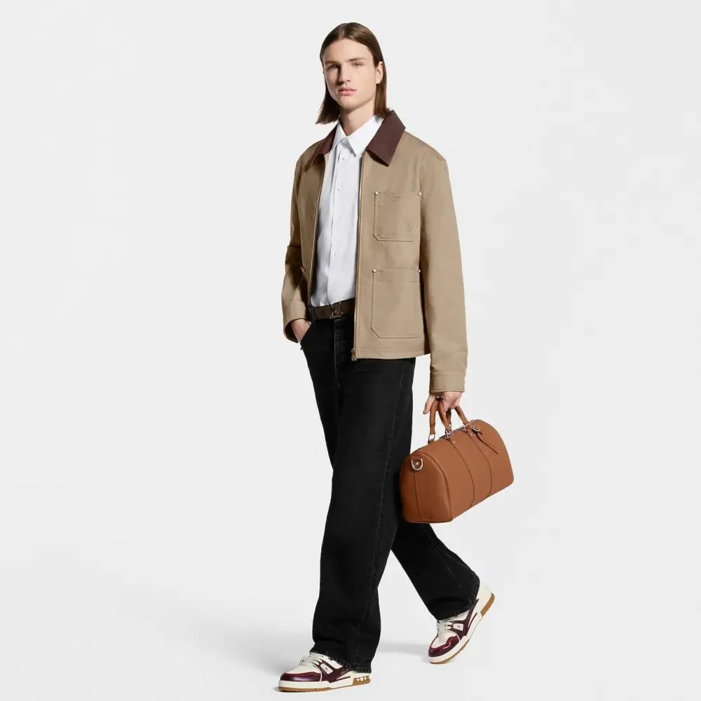 Alternative view of Giày Louis Vuitton LV Trainer 'Bordeaux' 1AKB8G