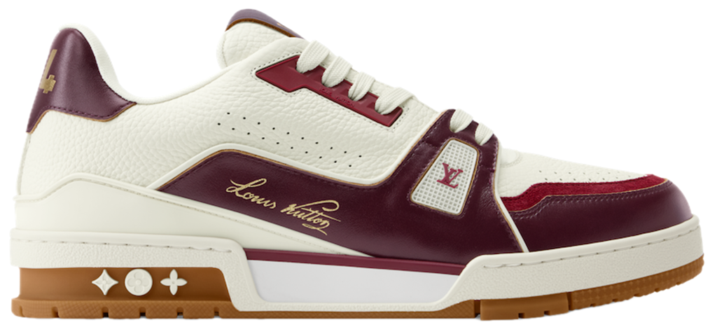 Giày Louis Vuitton LV Trainer 'Bordeaux' 1AKB8G