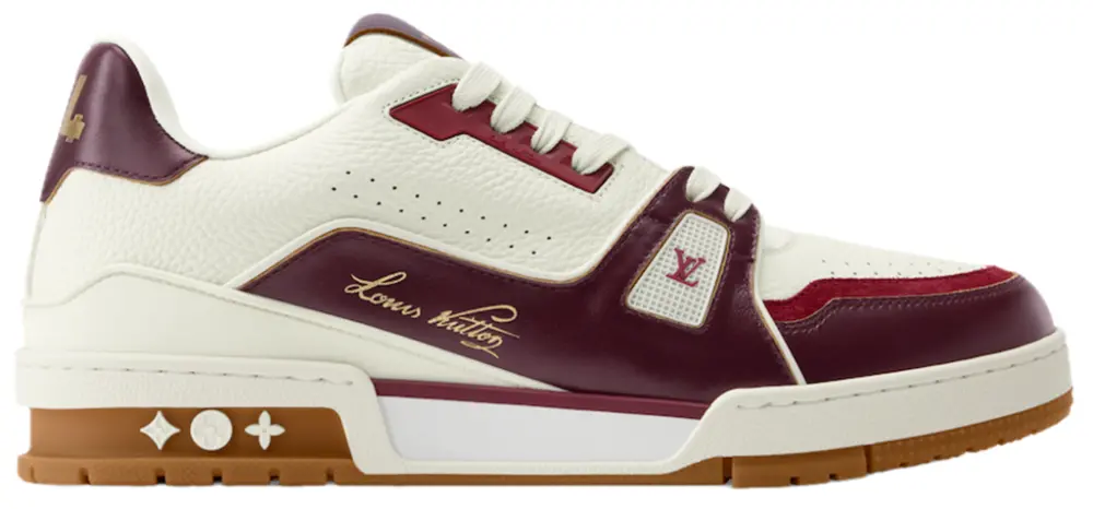 Giày Louis Vuitton LV Trainer 'Bordeaux' 1AKB8G