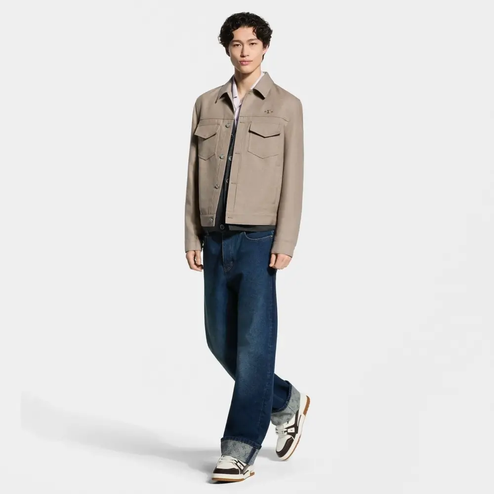 Giày Louis Vuitton LV Trainer 'Brown' 1AKBA4 - Ảnh 3