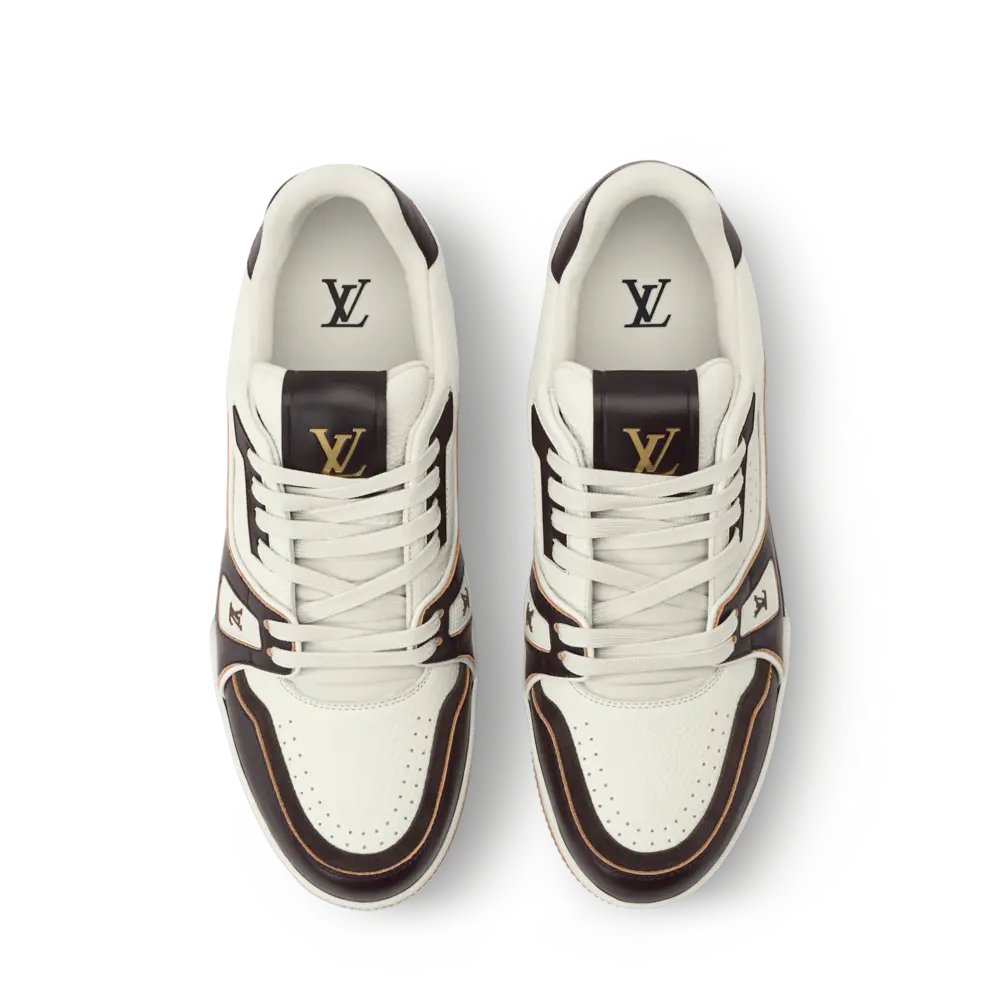 Giày Louis Vuitton LV Trainer 'Brown' 1AKBA4 - Ảnh 5