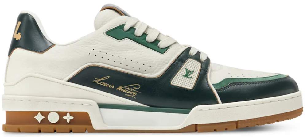Giày Louis Vuitton LV Trainer 'Green' 1AKB9K