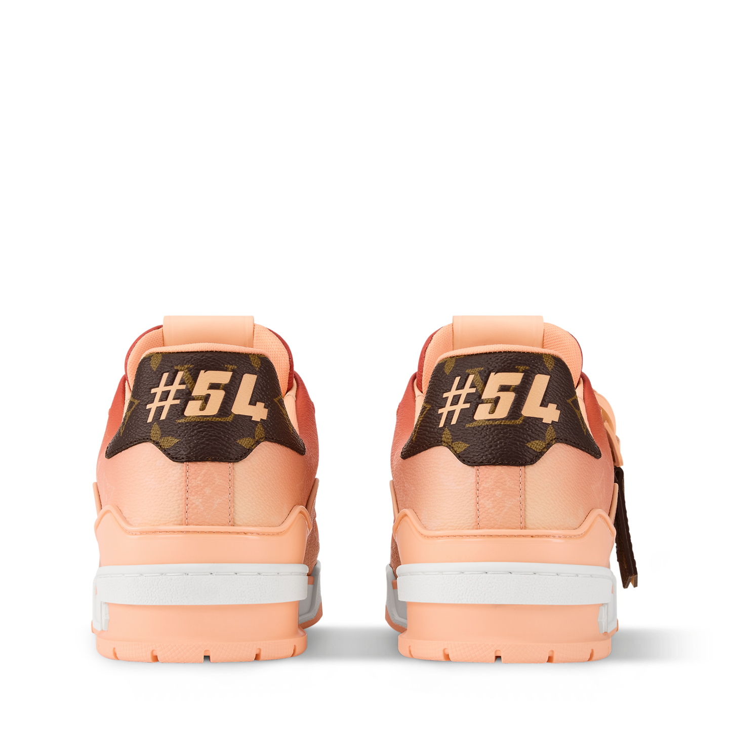 Alternative view of Giày Louis Vuitton LV Trainer 'Orange' 1AJTPO