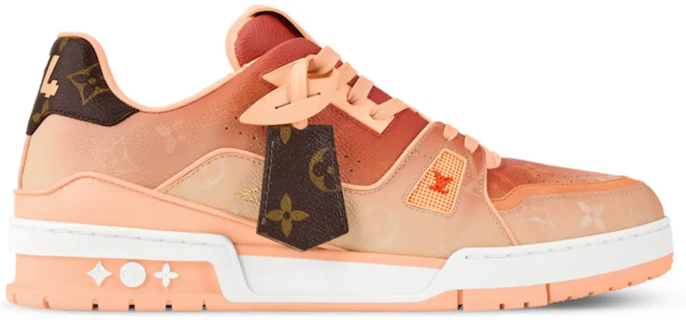 Giày Louis Vuitton LV Trainer 'Orange' 1AJTPO
