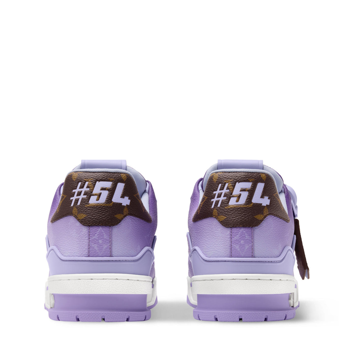 Alternative view of Giày Louis Vuitton LV Trainer 'Purple' 1AJTQ7
