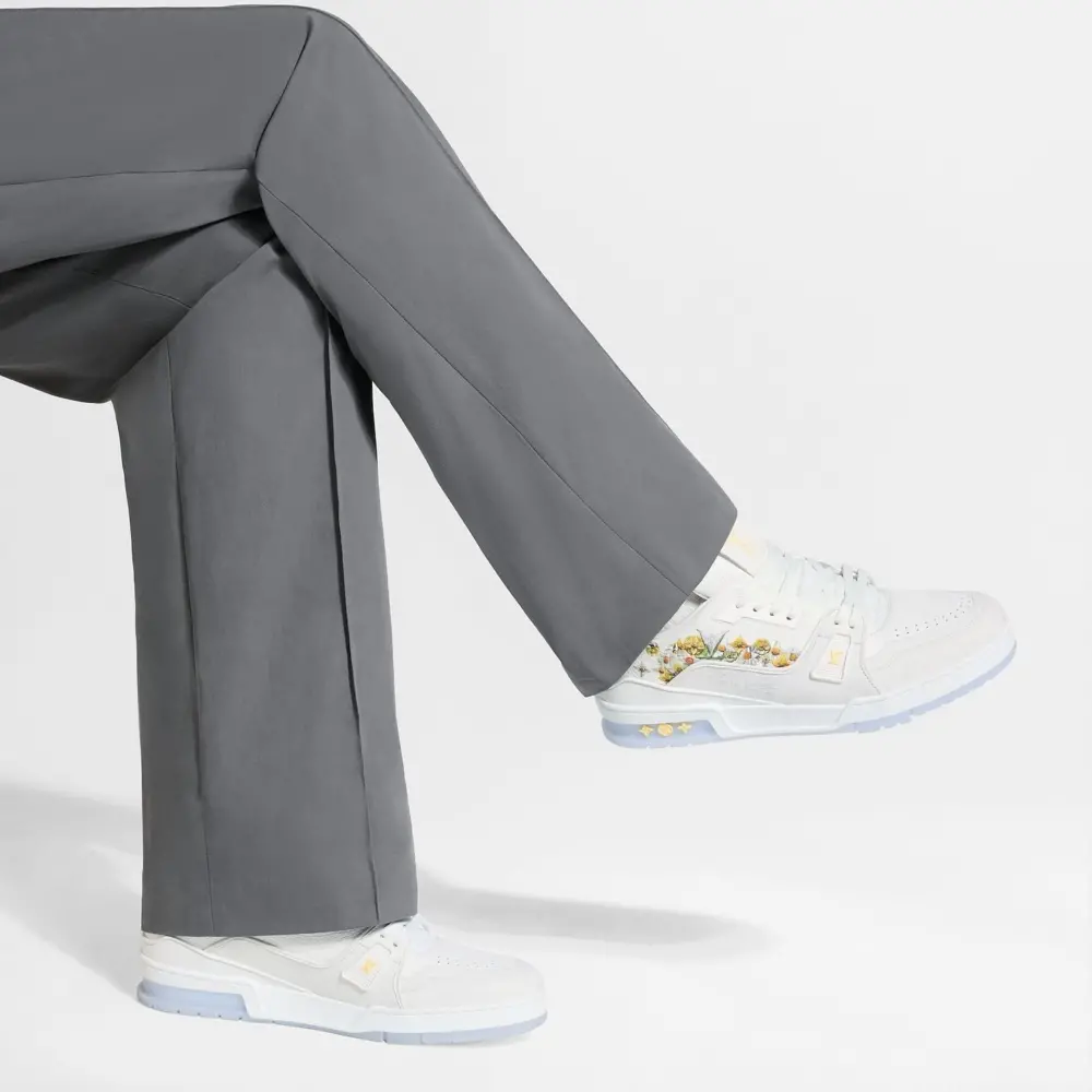 Alternative view of Giày Louis Vuitton LV Trainer 'White' 1AJS62