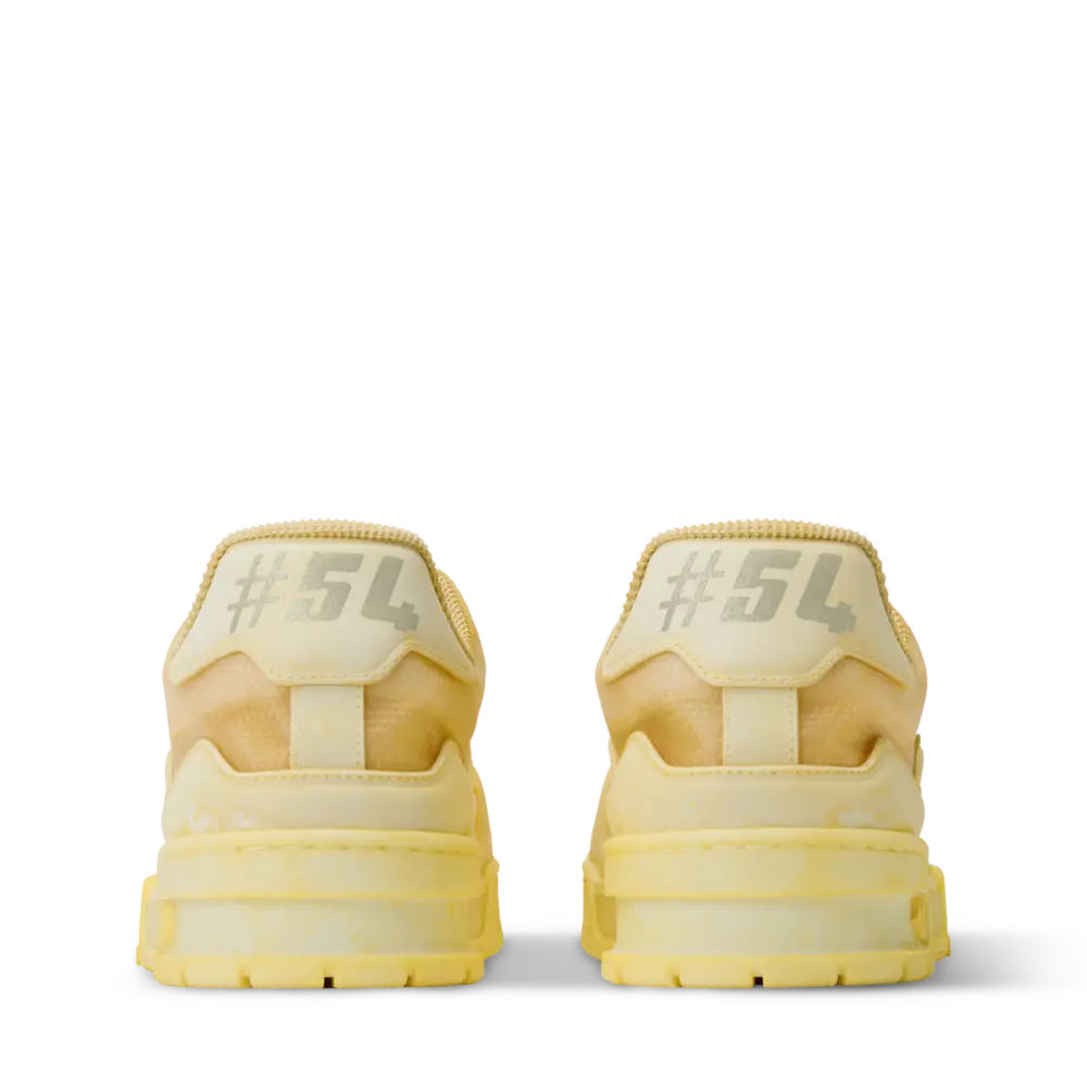 Giày Louis Vuitton LV Trainer 'Yellow' 1AJSAD - Ảnh 3