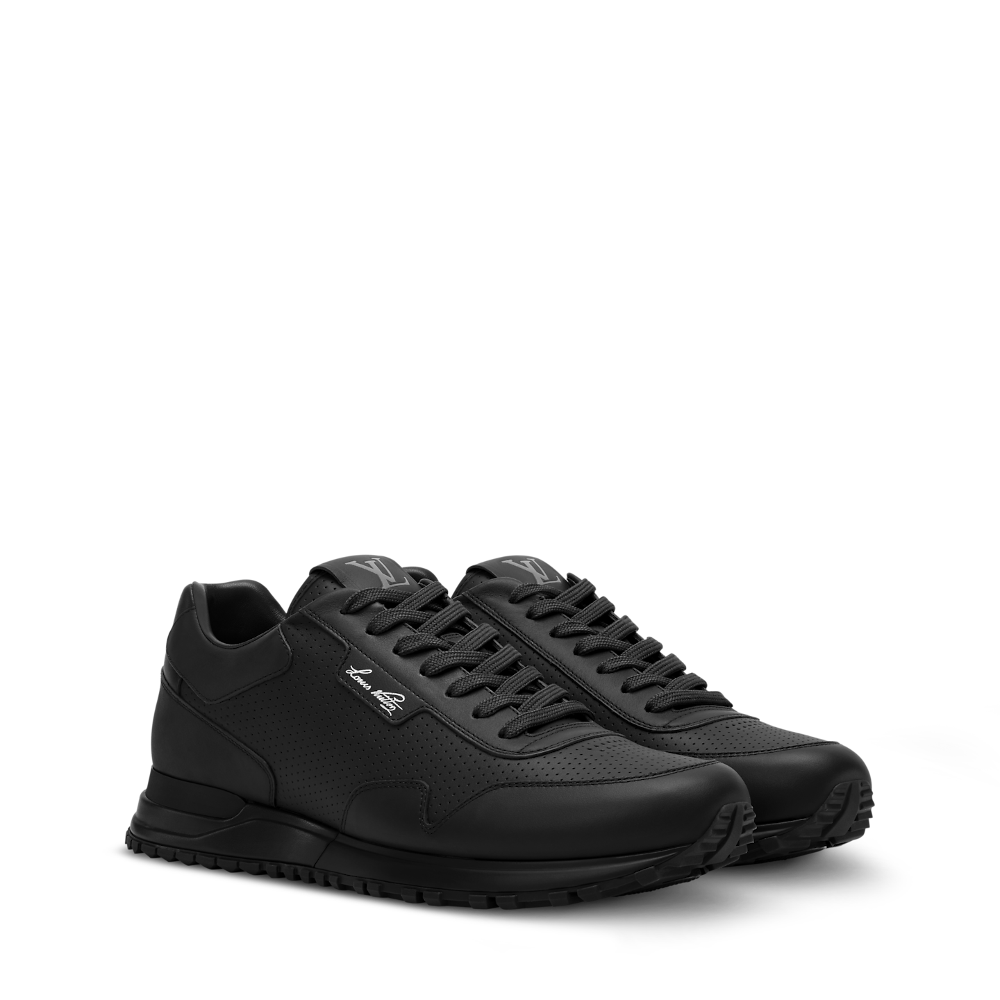 Alternative view of Giày Louis Vuitton Run Away Trainers 'Black' 1AKBKI