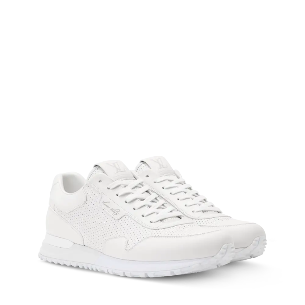 Alternative view of Giày Louis Vuitton Run Away Trainers 'White' 1AKBJY
