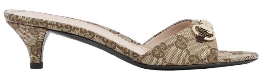 Giày Gucci Slide Sandal Horsebit 'Brown' 853672-KY980-9744